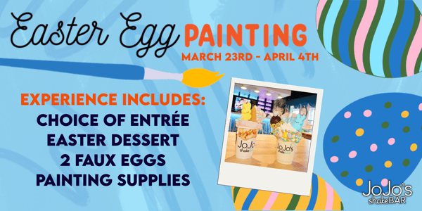 Easter Egg Painting Experience at JoJo's Orlando