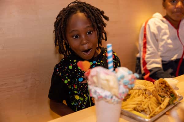 JoJo's is a family-friendly place. Kids can enjoy our over-the-top milkshakes, and adults can make them boozy!