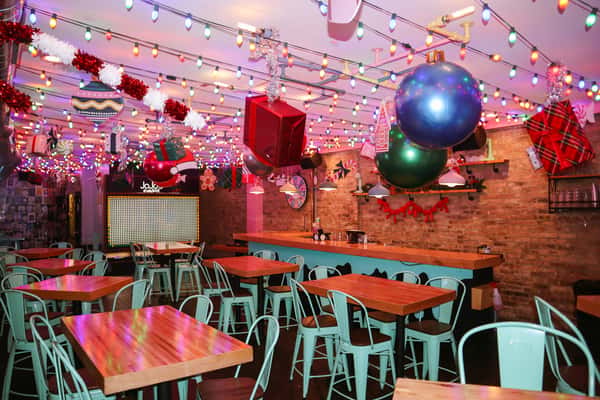 2nd Floor JHUB - Winter Wonderland Holiday Decor