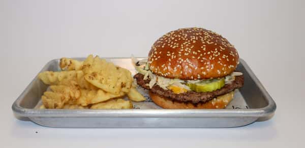 Single Smash Burger