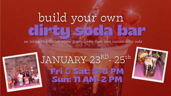 Build Your Own Dirty Soda Bar