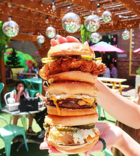 Burger & Fried Chicken