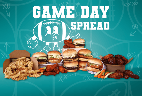 Game Day Spread - Feeds 10-12
