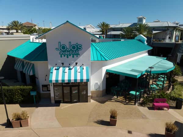 Exterior Aerial Shot of JoJo's shakeBAR in Orlando