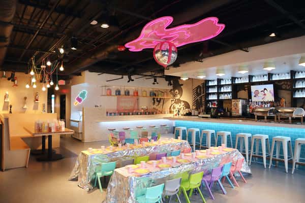 Host your little kid's birthday party in the Game Room at JoJo's shakeBAR Naperville