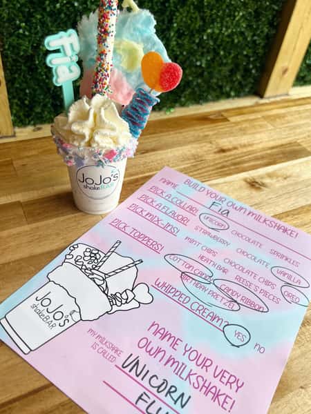 Build Your Own Milkshake at your event!