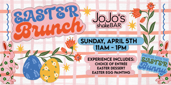 Easter Bunny Brunch at JoJo's Naperville!