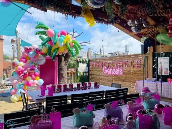 JoJo's Naperville's Treehouse Patio is perfect for hosting birthdays, graduation parties, family reunions and MORE! Decorate the Treehouse based on your theme.