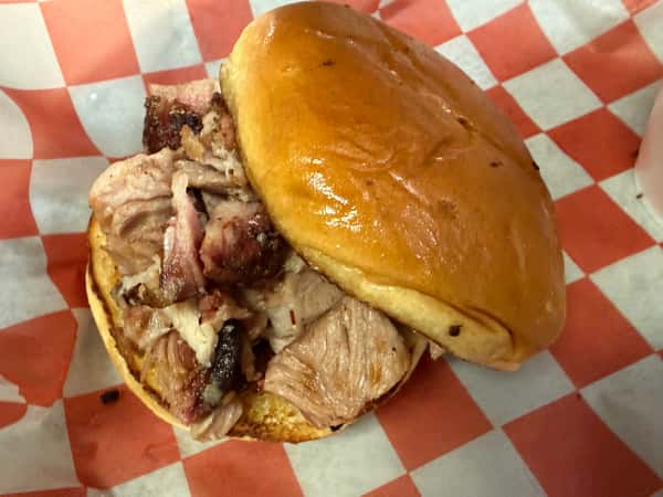 Chopped Pork Sandwich