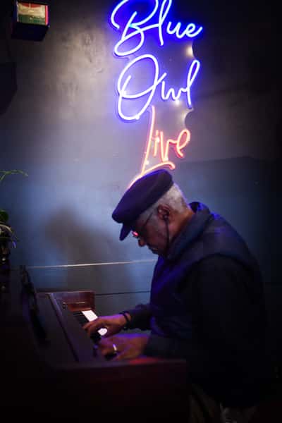 pianist performing