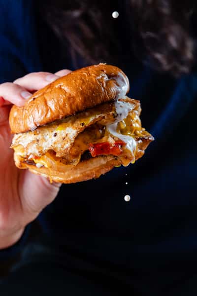 Thai Basil Cheeseburger