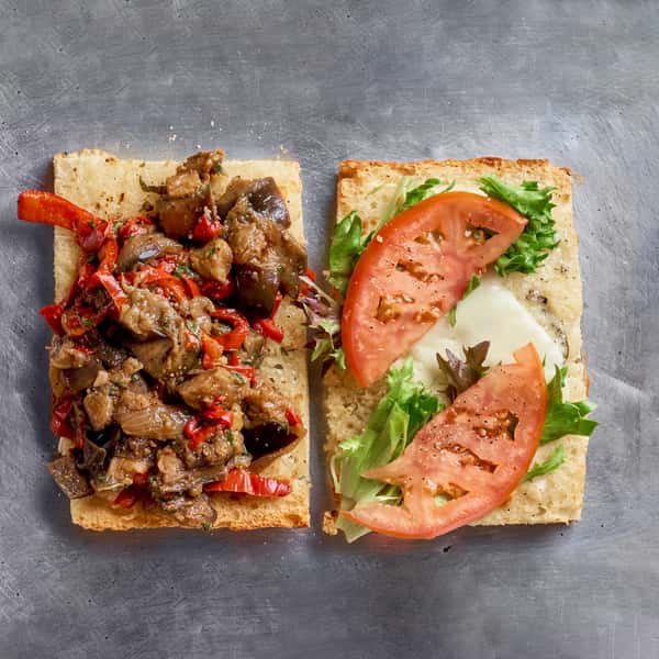 Vegan Eggplant Sandwich