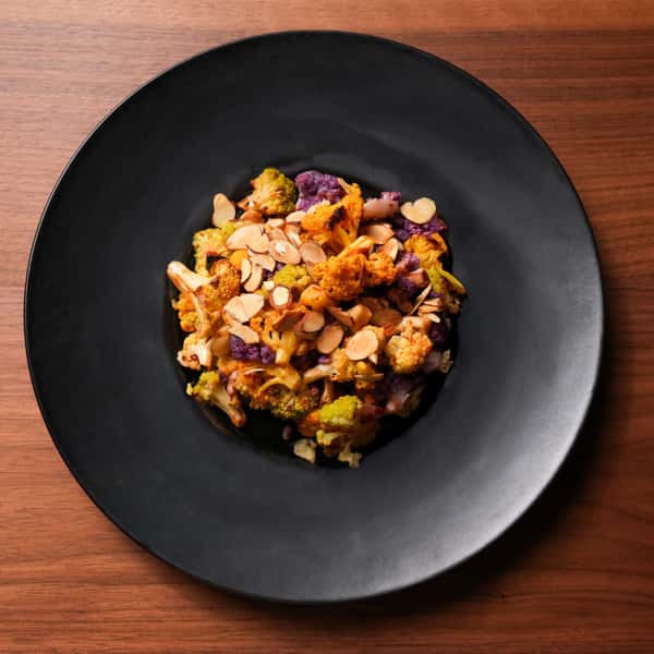 Rainbow Cauliflower Salad