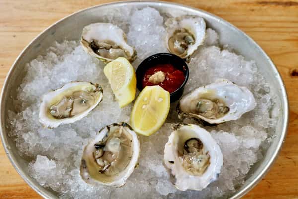 fresh oysters