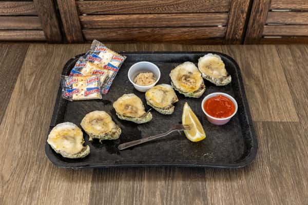 3 Cheese Baked Oysters