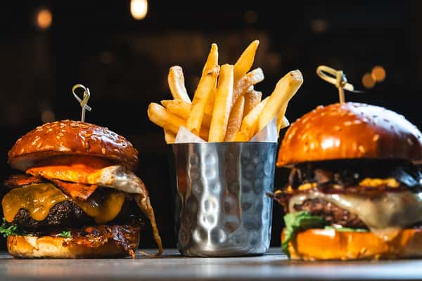 Burger and Fries