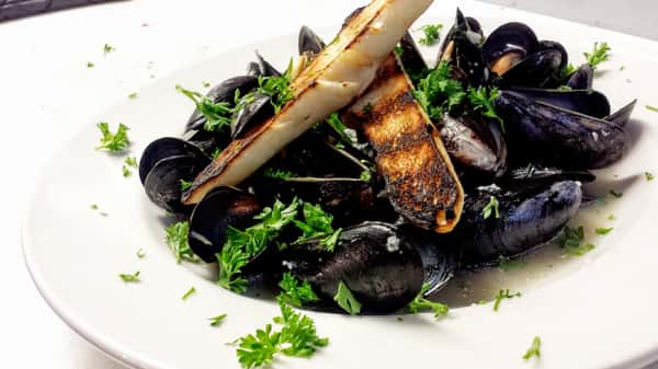 Guinness Cream Mussels