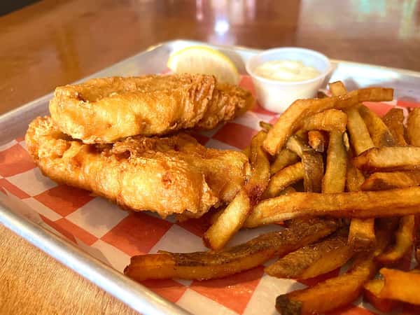 Beer Battered Fish & Chips - FRIDAY&SATURDAY ONLY