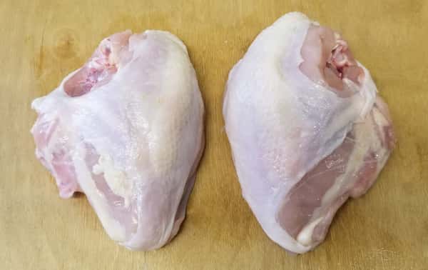 Bone-In Split Chicken Breast $3.99 lb.
