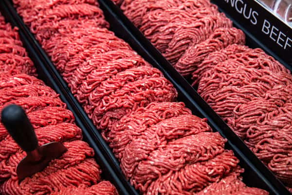 Fresh 90% Lean Ground Round $6.99 lb.