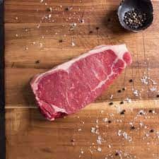 Fresh Bison Strip Steaks  $21.99 lb.