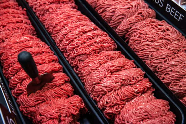 Fresh 90% Lean Ground Round $6.99 lb.