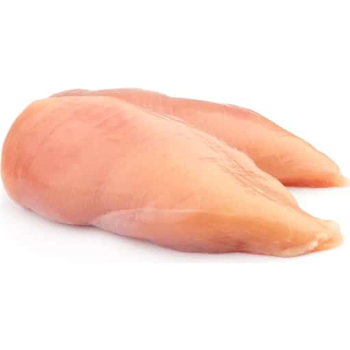 99.9% Fat Free Trimmed Boneless Chicken Breast  $6.49 lb.