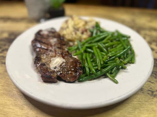 Beef Bone Marrow Butter NY Strip