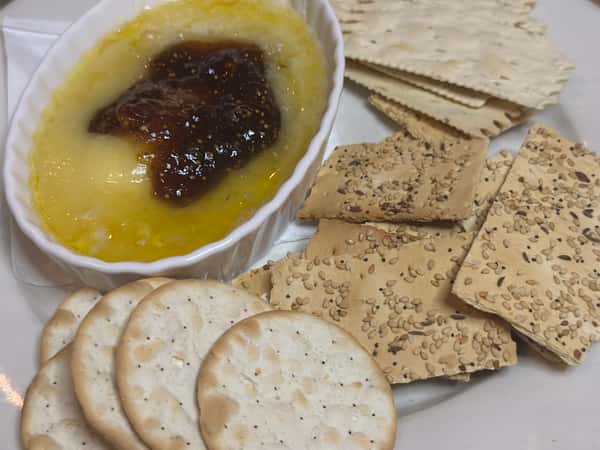 Baked Brie with Fig Jam