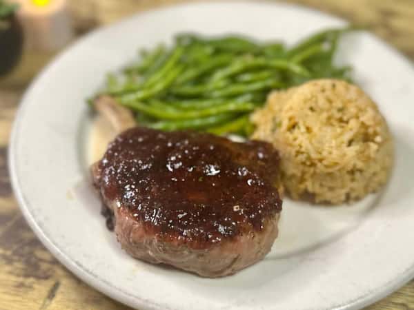 Cranberry Salsa Pork Chop