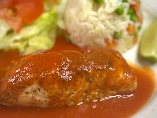 Salmon A La Diabla