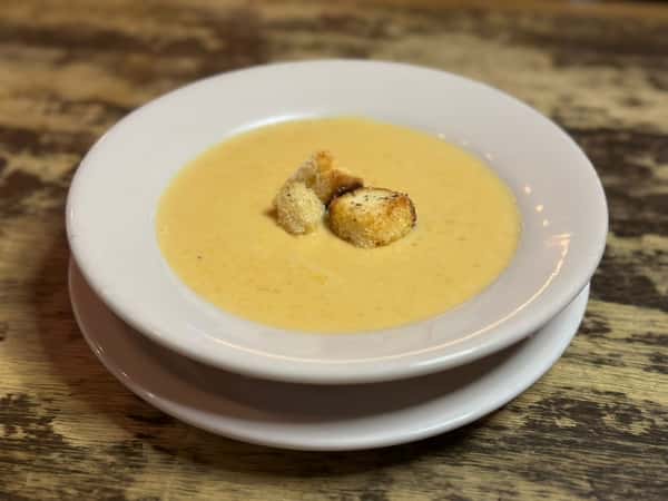 Lakewood Lager Gouda and Cheddar Soup