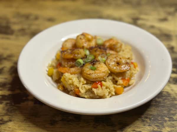 Cajun Shrimp with Dirty Rice