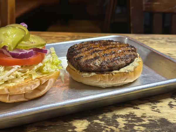 Blackened Burger with Remoulade