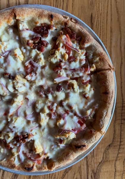Chicken Bacon Ranch Pizza