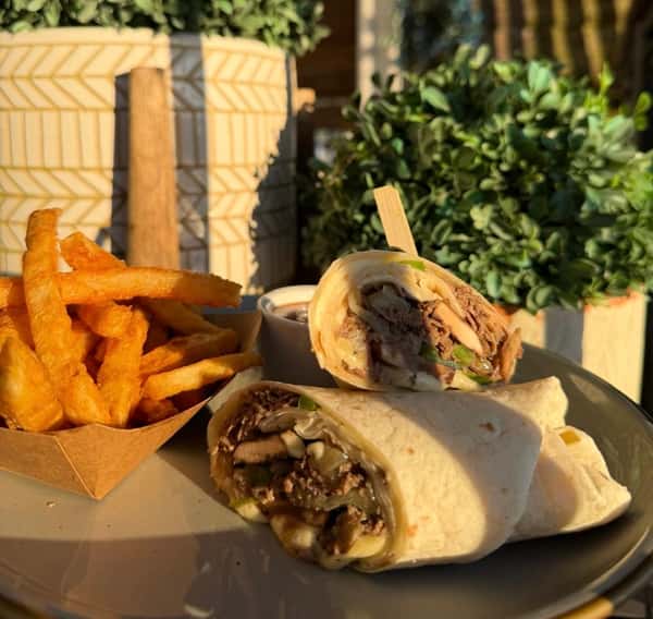 Philly Cheesesteak Wrap