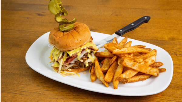 Double Cuban Smashburger