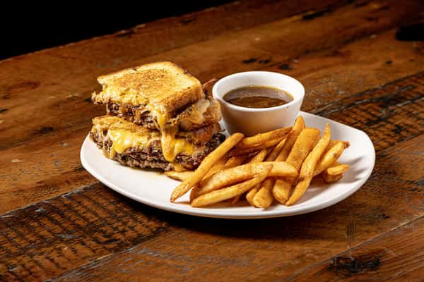 French Onion Patty Melt