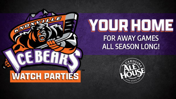 Knoxville Ice Bears Watch Parties Carolina Ale House