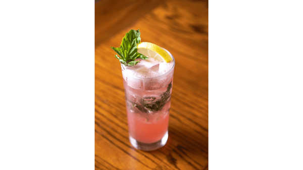 Buzz-Free Strawberry Basil Lemonade