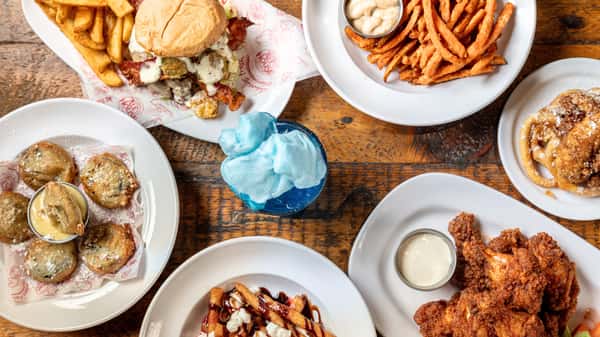 Picture of state fair inspired dishes
