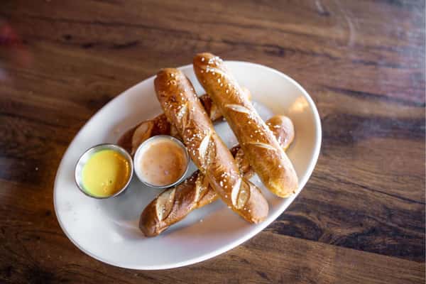 Butter-Baked Pretzel Sticks