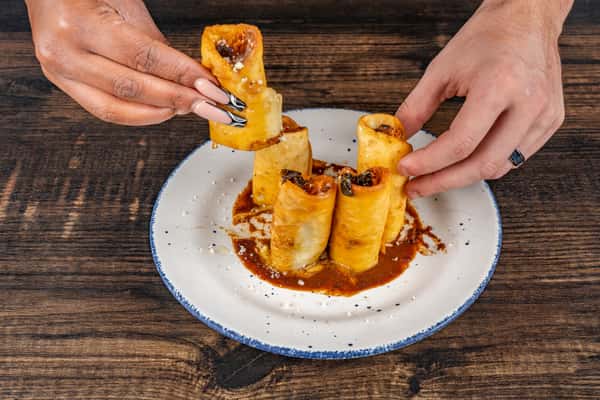 Relleno Cheese Flautas