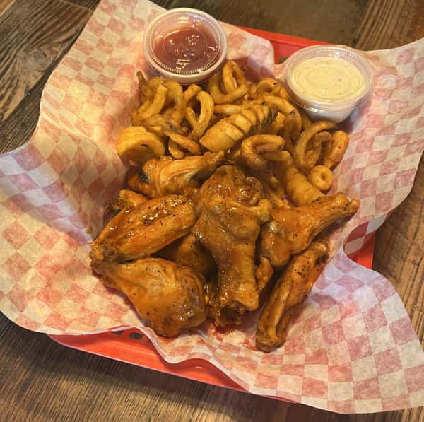 Wings 1 lb w/fries