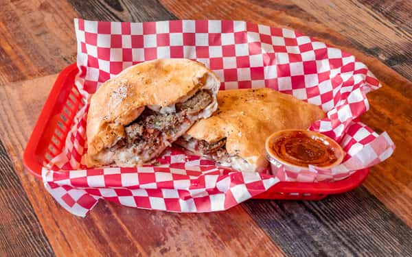 meatball calzone