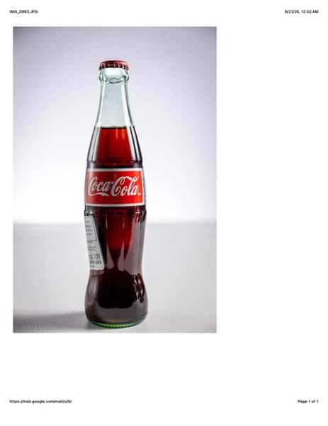 Bottled Coke
