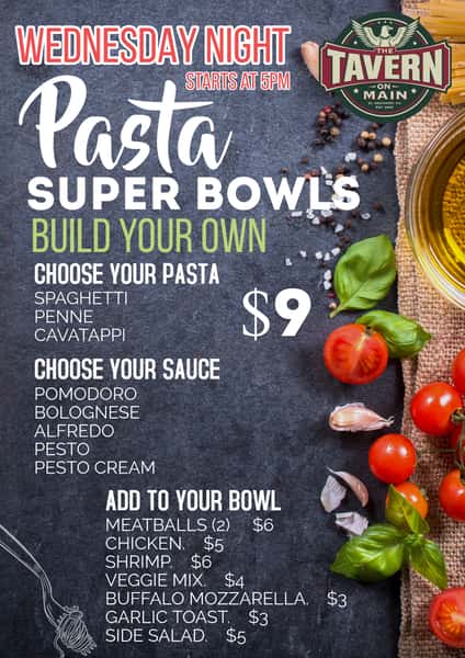 Build your own Pasta