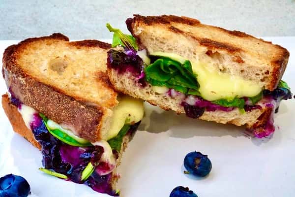 Blueberry Balsamic Grilled Cheese