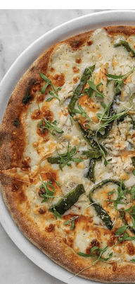 Chile Chicken Pizza