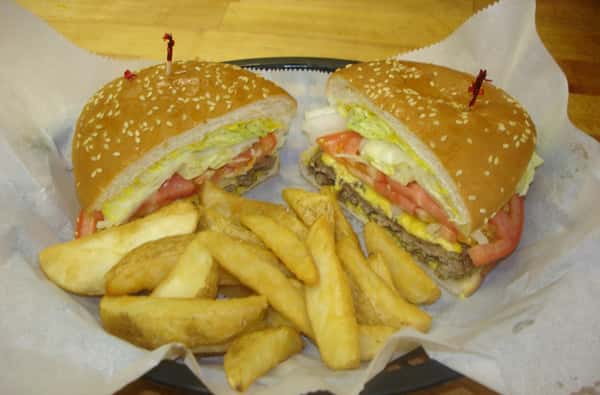 Cheeseburger and Fries